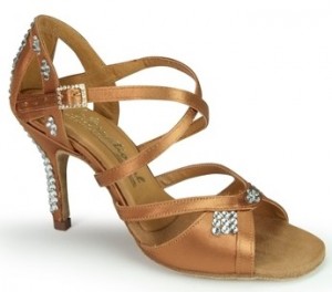Tan satin